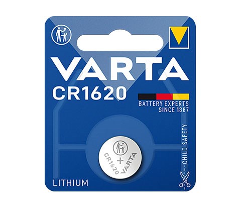 Bild von Varta Professional Electronics Knopfzelle Lithium 3,0 V / 70m Ah / 1620 / CR1620 - 1er Blister