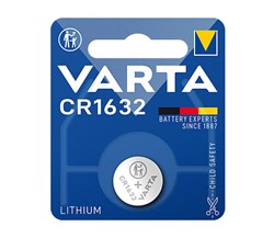 Bild von Varta Professional Electronics Knopfzelle Lithium 3,0 V / 137 mAh / 1632 / CR1632 - 1er Blister