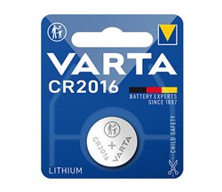 Bild von Varta Professional Electronics Knopfzelle Lithium 3,0 V / 87 mAh / 2016 / CR2016 - 1er Blister