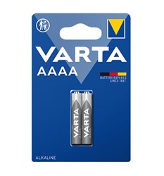 Bild von Varta Alkaline Professional Electronics Mini Spezial Batterie LR8D425 Mini / AAAA / 1,5V / 620 mAh / 2er Blister