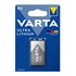 Bild von Varta Professional 9V Ultra Lithium E-Block Batterie, ideal für Rauchmelder / V6122 - 1er Blister, Bild 1