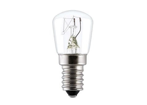 Bild von Backofenlampe T25 / 300° / 160 Lumen / 25W / E14 / 220-240V / 2.700K / Warmweiß klar dimmbar