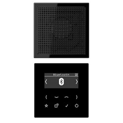 Bild von Jung Smart Radio DAB+ Bluetooth Display / Set Mono / inkl. Lautsprecher und Netzteil / schwarz