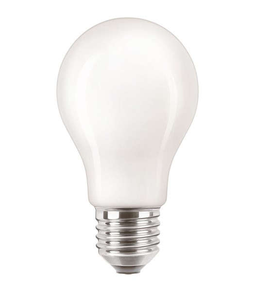 Bild von LED Filament Glühlampe A60 / 1.521 Lumen / 10,5-100W / E27 / 220-240V / 2.700K / 827 Warmweiß Satiniert