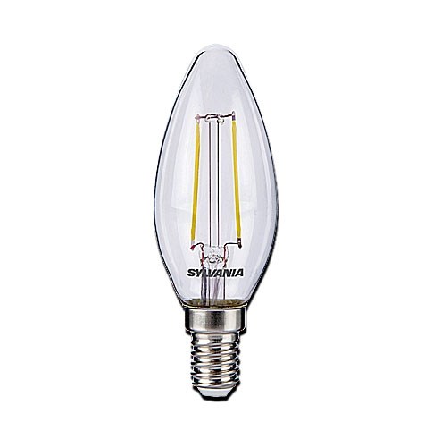 Bild von LED Filament Kerzenlampe ToLEDo Retro / 250 Lumen / 2,5W / E14 / 230V / 300° / 2.700K / 827 Warmweiß