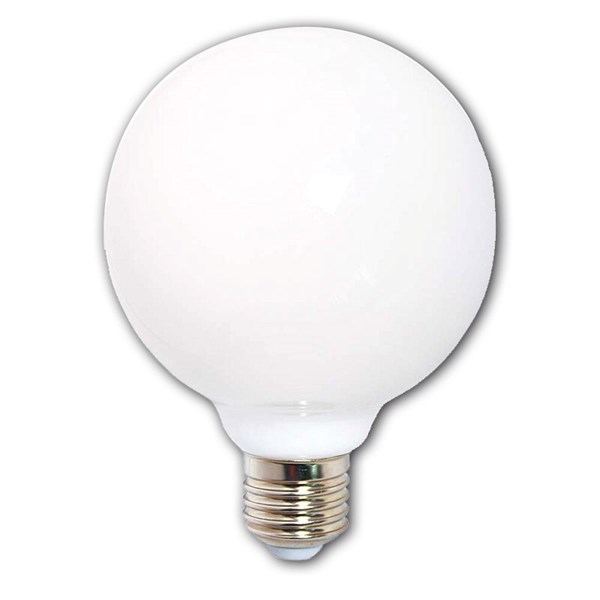 Bild von LED Filament Globelampe G125 / 1.521 Lumen / 12W / E27 / 220-240V / 2.700K Warmweiß Opal
