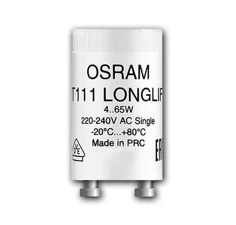 Kober. Osram Starter Longlife Single / 4-65W / 220-240V
