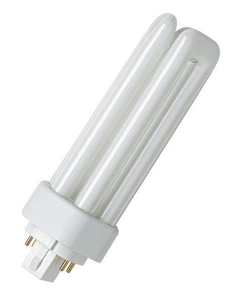 Bild von Kompaktleuchtstofflampe Dulux T/E PLUS / 4-röhrig 4-Stift / 3.200 Lumen / 42 W / GX24q-4 / 135V / 3.000 K / 830 Warmweiß dimmbar