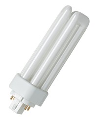 Bild von Kompaktleuchtstofflampe DULUX T/E PLUS / 3-röhrig 4-Stift / 1.200 Lumen / 18 W / Gx24q-2 Tripple-BIAX / 100V / 3.000 K / 830 warmweiß dimmbar