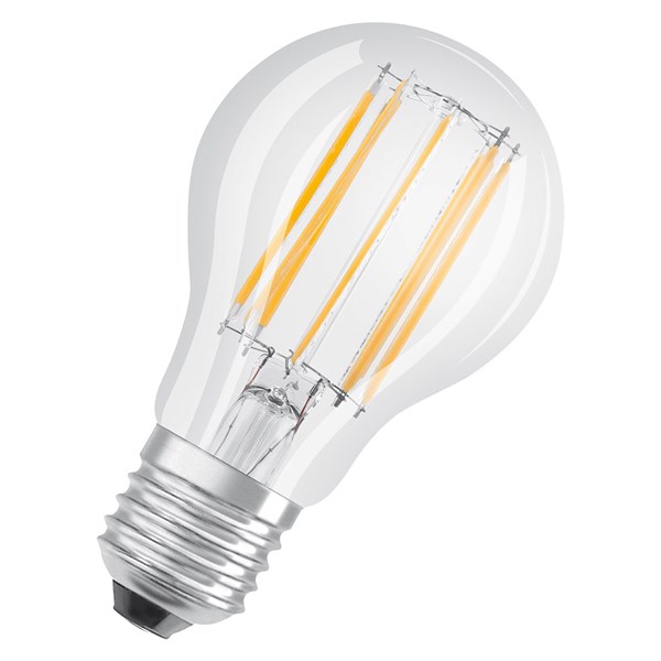 Bild von LED Filament Glühlampe PARATHOM Retrofit CLASSIC A100 / 1.521 Lumen / 11W / E27 / 220-240V / 300° / 2.700 K / 827 Warmweiß klar
