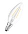 Bild von LED Filament Kerzenlampe PARATHOM Retrofit CLASSIC B 25 / 250 Lumen / 2,5W / E14 / 220-240V / 300° / 2.700 K / 827 Warmweiß klar, Bild 1