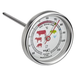 Bild von Analoges Bratenthermometer aus Edelstahl