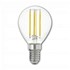 Bild von LED Filament Kugellampe P45 / 806 Lumen / 7W / E14 / 220-240V / 320° / 2.700K Warmweiß klar, Bild 1