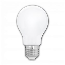 Bild von LED Filament Glühlampe A60 / 1.055 Lumen / 9W / E27 / 2.700K / Warmweiß opal