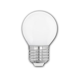 Bild von LED Filament Kugellampe G45 / 470 Lumen / 4W / E27 / 220-240V / 360° / 2.700K Warmweiß