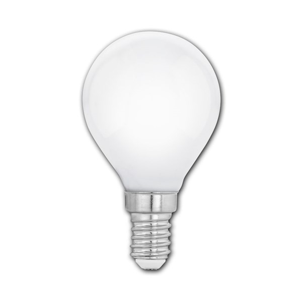 Bild von LED Filament Kugellampe / 470 Lumen / 4W / E14 / 220-240V / 360° / 2.700K Warmweiß