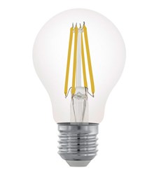 Bild von LED Filament Glühlampe A60 / 806 Lumen / 7,5W / E27 / 220-240V / 2.700 K / Warmweiß klar dimmbar