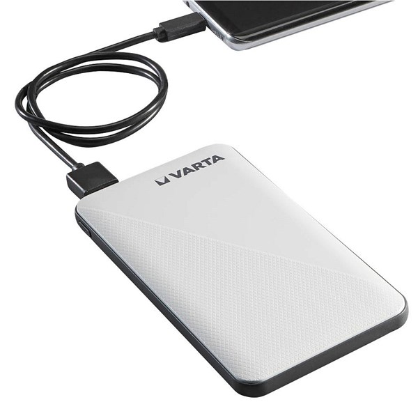 Bild von Varta Power Bank Energy 5000 mA / 3,7V / mit 50cm Micro USB-Ladekabel