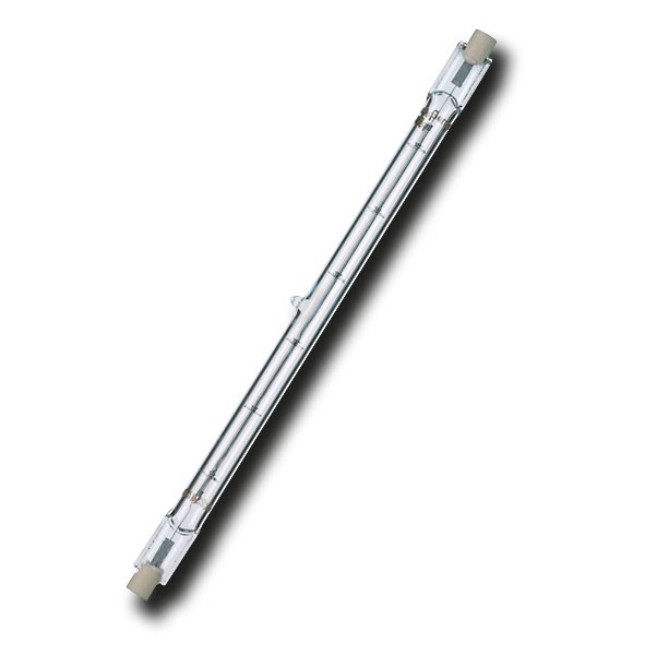 Bild von HV Halogenleuchtstab 2-sockelig / 21.000lm / 1.000W / R7s / 230V / L 185.7 mm / 3.000K / ww klar dimmbar