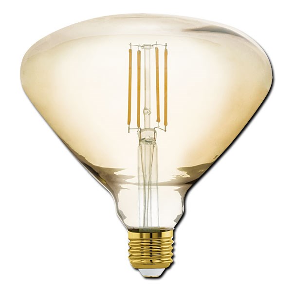 Bild von LED Filament Dekolampe BR150 / 470 lm / 4,5W / E27 / 220-240V / 2.200K / ww / dimmbar
