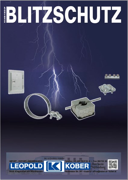 Bild von Katalog Blitzschutz
