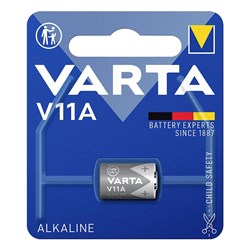 Bild von Varta Alkaline Electronics Batterie / 6V / 38 mAh / 11A / A11/E11 / MN11 / V11A - 1er Blister