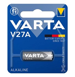 Bild von Varta Alkaline Special Electronics Batterie / 12V / 19 mAh / MN27 / A27 / 27A / V27A - 1er Blister