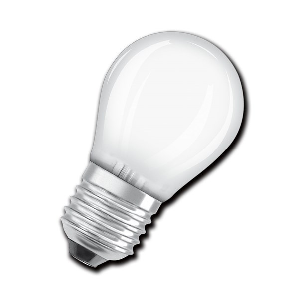 Bild von LED-Filament-Kugellampe P40 / 470lm / 4W / E27 / 220-240V / 2.700K / 827 ww matt