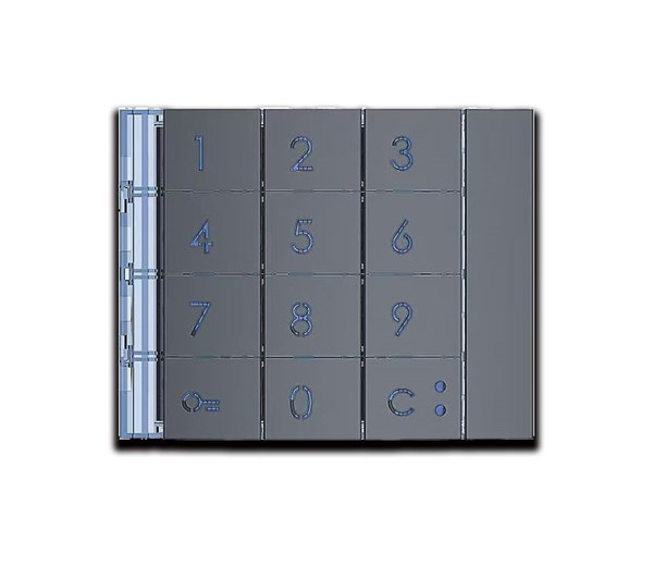 Bild von Bticino Frontblende Zehnertastatur Allstreet für Codelock-/Tastatur-Modul
