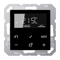 Bild von Jung LB-Management Temperatur Regler mit Display / schwarz