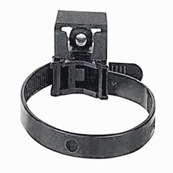 Bild von Kabelbinder mit Sockel schwarz / für Befestigung von Kabeln mit Ø16-32mm