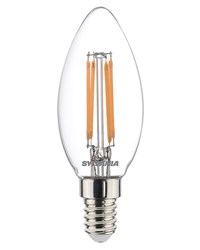 Bild von LED-Filament-Kerzenlampe ToLEDo Retro / 470lm / 4,5W / E14 / 230V / 300° / 2.700K / 827 Homelight klar