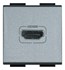 Bild von Bticino Anschlussdose HDMI 2-modulig / Farbe Tech, Bild 1
