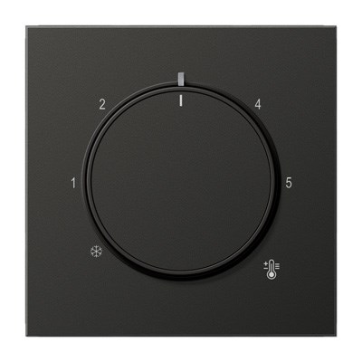 Bild von Jung Abdeckung für Thermostat anthrazit lackiertes Aluminium