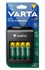Bild von VARTA LCD Plug Charger 2100mAh / inkl. 4x AA 2100mAh Akku / Ladegerät für Akkus in AA/AAA/9V und USB Geräte, Bild 1