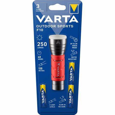 Bild von Varta 5 Watt LED Outdoor Sports Flashlight 3AAA mit Handschlaufe