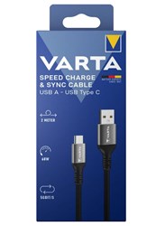 Bild von Varta Speed Charge & Sync Cable USB A to USB C