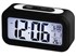 Bild von Digitalwecker schwarz / mit Thermometer / LCD-Display mit Zeit, Temperatur und Kalenderanzeige, Bild 1
