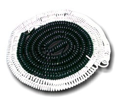 Bild von Spiralleitung 3x1,5 schwarz / Wendellänge 1,5m