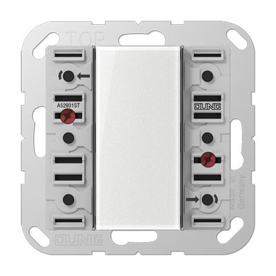 Bild von Jung KNX Tastsensensor Modul Universal 3fach / F50 / Serie AS/A / Secure