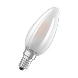 Bild von LED Filament Kerzenlampe Retrofit Classic B40 / 470lm / 4W / E14 / 220-240V / 300° / 2.700K / 827 ww matt