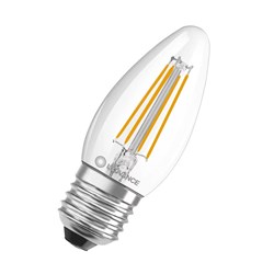 Bild von LED HV Filament Kerzenlampe Retrofit Classic B40 / 470lm / 4W / E27 / 220-240V / 300° / 2.700K / 827 ww klar