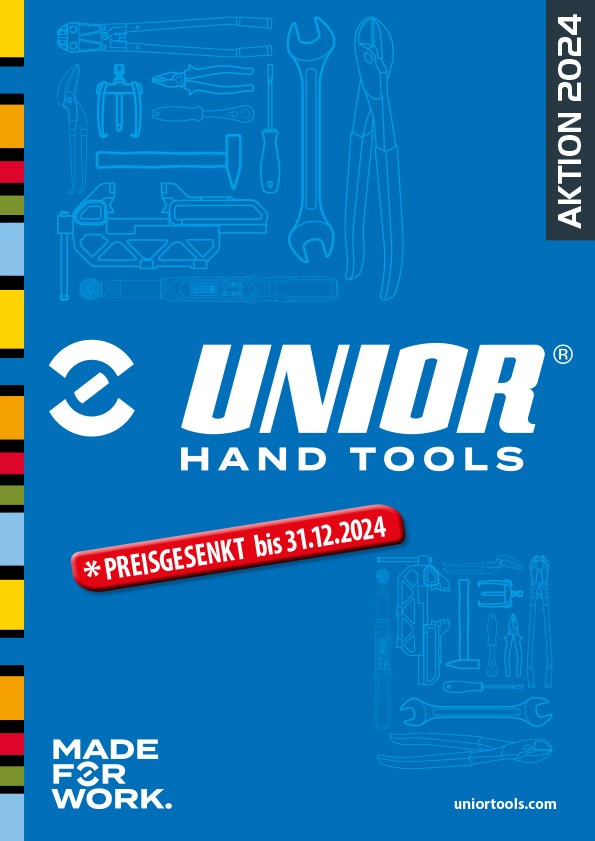 Bild von Unior Hand Tools Aktion 2024