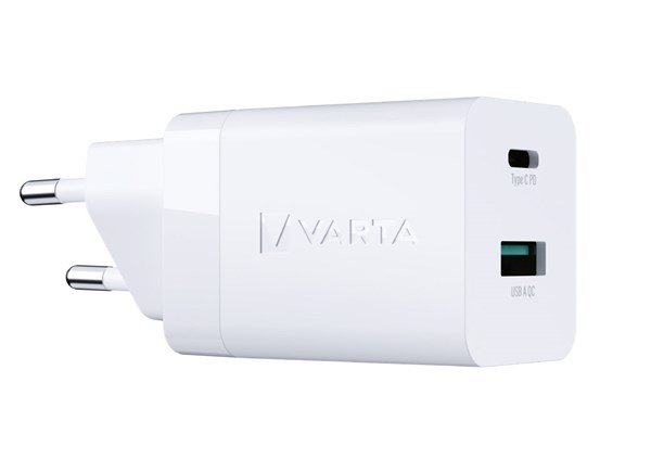 Bild von Varta Speed Charger 38W / 1x USB Type C PD / 1x USB A QC Ausgang