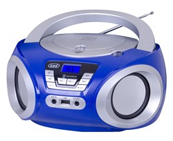 Bild von Tragbarer Radio-CD Player CMP544BT blau mit CD / MP3 / USB / BT/AUX / LCD-Display / Netz-oder Batteriebetrieb