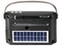 Bild von Tragbares Solar-Radio schwarz RA 7F25 BT / FM, AM, KW / Bluetooth / MP3-Player über USB und Micro SD, Bild 2