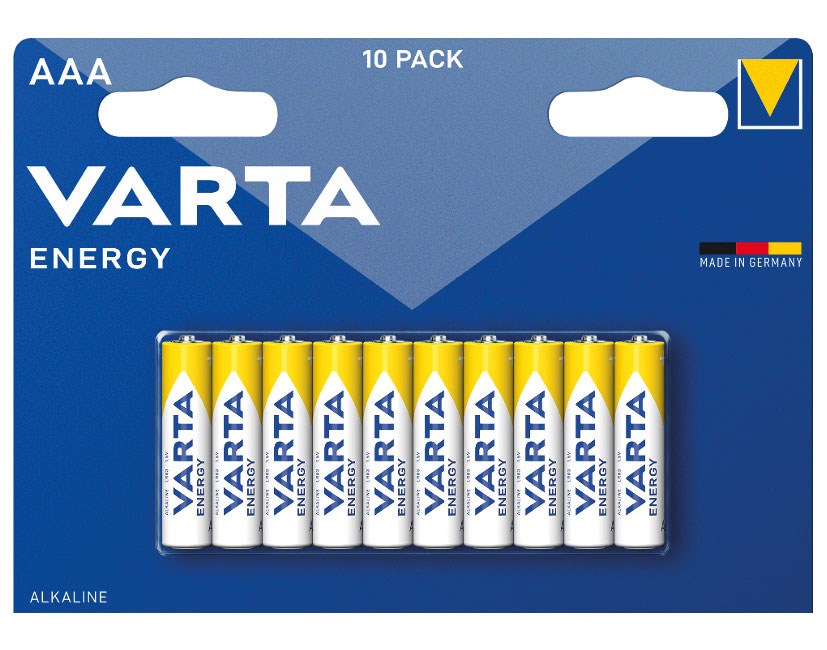 Bild von Varta 10er Bister Energy Alkaline Micro 10xAAA / 1,5V