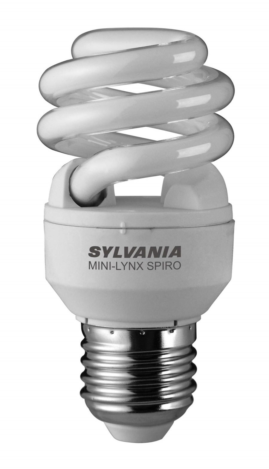 Bild von Kompaktleuchtstofflampe Spirallampe Mini-Lynx Spiro / 600lm / 12W / E27 / 220-240V / 2.700 K / 827 ww