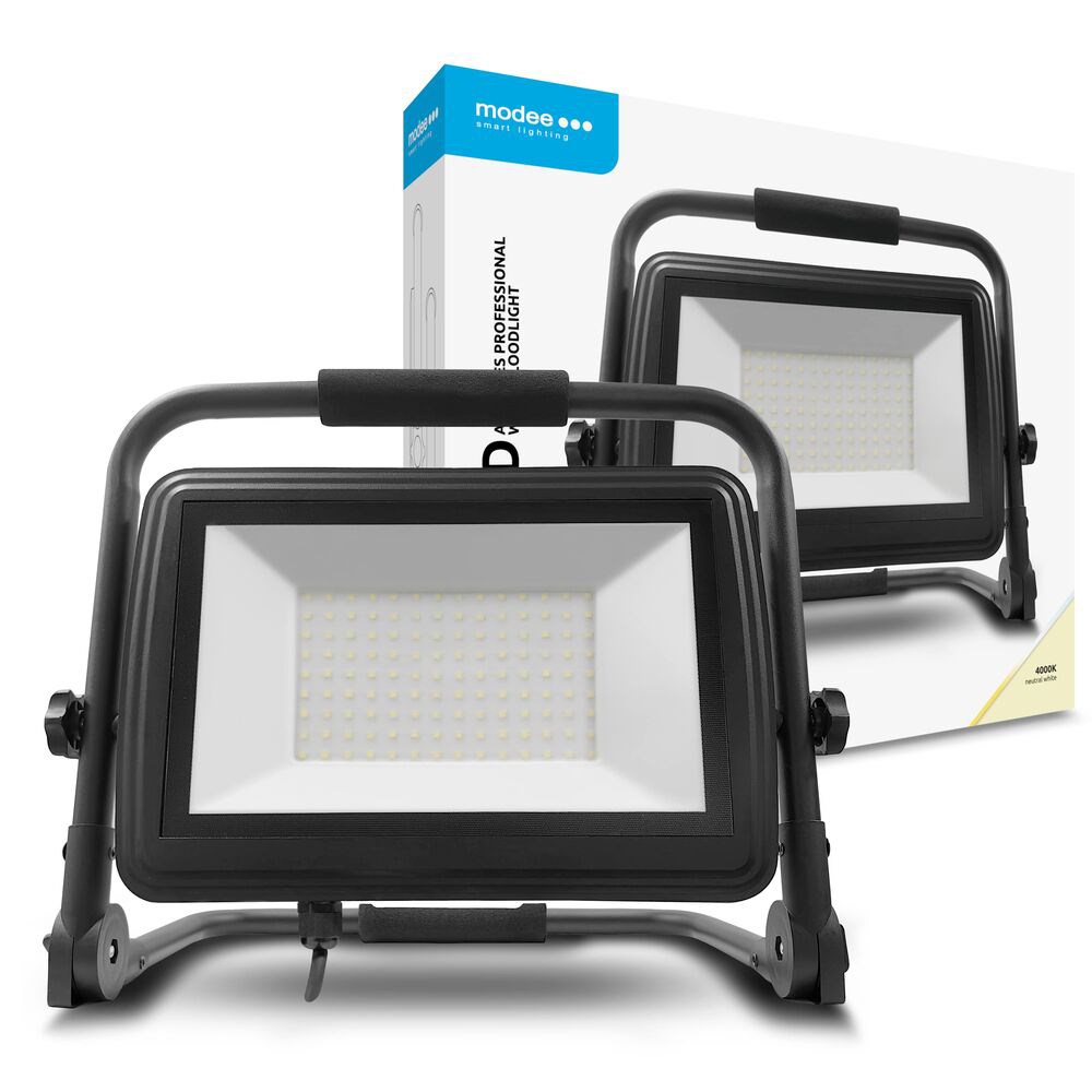 Bild von LED Strahler IP65 / 100W / 13.000lm / 100W / 120° / 4.000K / mit 150cm Kabel