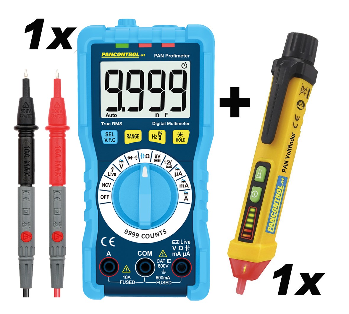 Bild von Set 1x 541KR491 PAN Profimeter + 1x 541KR028 PAN Voltfinder GRATIS